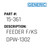 Feeder F/Ks Dpw-1302 - Generic #15-361