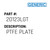 Ptfe Plate - Generic #20123LGT