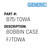 Bobbin Case F/Towa - Generic #B75-TOWA