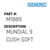 Mundial 9 Cush Soft - Generic #M1889