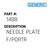 Needle Plate F/Portr - Generic #1488