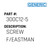 Screw F/Eastman - Generic #300C12-5