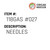 Needles - Organ Needle #118GAS #027