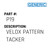 Velox Pattern Tacker - Generic #P19