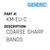 Coarse Sharp Bands - Generic #KM-EU-C