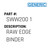 Raw Edge Binder - Generic #SWW200 1