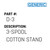 3-Spool Cotton Stand - Generic #D-3