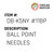 Ball Point Needles - Organ Needle #DB-K5NY #11BP