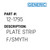 Plate Strip F/Smyth - Generic #12-1795