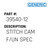 Stitch Cam F/Un Spec - Generic #39540-12