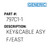 Key&Cable Asy F/East - Generic #797C1-1