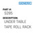 Under Table Tape Roll Rack - Generic #S285
