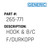 Hook & B/C F/Durkopp - Generic #265-771