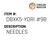 Needles - Organ Needle #DBXK5-YORI #9BP