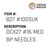 Dcx27 #16 Med Bp Needles - Organ Needle #B27 #100SUK