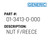 Nut F/Reece - Generic #01-3413-0-000