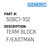 Term Block F/Eastman - Generic #508C1-102