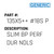Slim Bp Perf Dur Ndls - Generic #135X5++ #18S PD