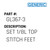 Set 1/8L Top Stitch Feet - Generic #GL367-3