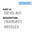 (16X95#21) Needles - Generic #DB-K5 #21