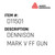 Dennison Mark V Ff Gun - Avery-Dennison #D11501