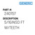 5/16Insd Ft W/Teeth - Generic #240157
