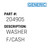 Washer F/Cash - Generic #204905