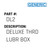 Deluxe Thrd Lubr Box - Generic #DL2