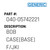 Bob Case(Base) F/Jki - Generic #040-05742221