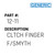 Cltch Finger F/Smyth - Generic #12-11