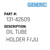 Oil Tube Holder F/Ju - Generic #131-42609