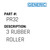 3 Rubber Roller - Generic #PR32