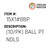 (10/Pk) Ball Pt Ndls - Organ Needle #15X1#8BP