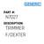 Trimmer F/Dexter - Generic #N7027