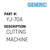 Cutting Machine - Generic #YJ-70A