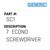 7  Econo Screwdriver - Generic #SC1