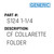 Cf Collarette Folder - Generic #S124 1-1/4