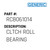 Cltch Roll Bearing - Generic #RCB061014