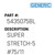 Super Stretch-5 #75/11 - Generic #5435075BL