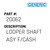 Looper Shaft Asy F/Cash - Generic #20062