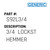 3/4  Lockst Hemmer - Generic #S92L3/4