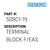 Terminal Block F/Eas - Generic #508C1-19