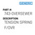 Tension Spring F/Ovr - Generic #743-OVERSEWER