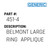 Belmont Large Ring  Applique - Generic #451-4