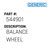 Balance Wheel - Generic #544901