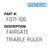 Fairgate Triable Ruler - Generic #FG71-106