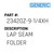 Lap Seam Folder - Generic #23420Z-9-1/4XH