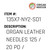 Organ Leather Needles 125 / 20 Pd / Perfect Durabilty Titanium For Industrial Sewing Machines - Organ Needle #135X7-NY2-SD1 #20PD