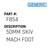 50Mm Skiv Mach Foot - Generic #F854