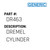 Dremel Cylinder - Generic #DR463